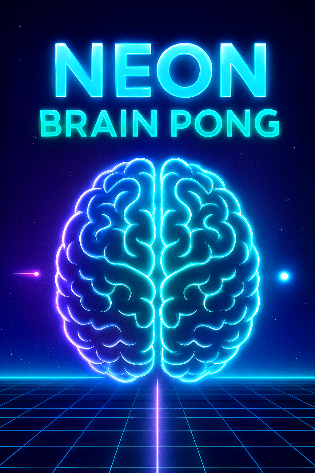 Neon Brain Pong Cover